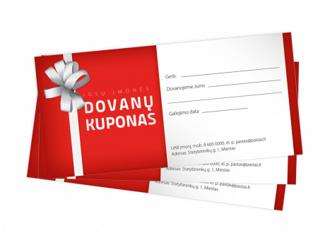 Dovanų kuponas 