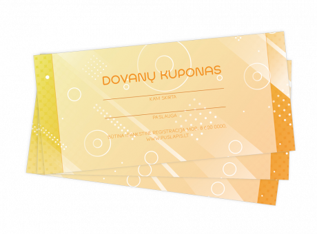 Dovanų kuponas 