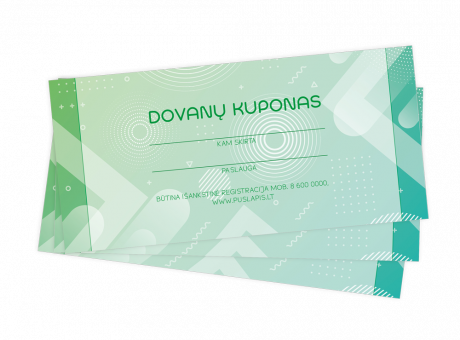 Dovanų kuponas 